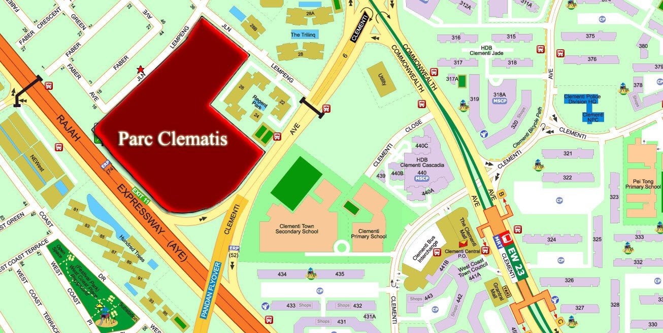 Parc-Clematis-Location