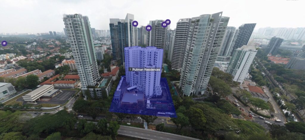Pullman-Residences-Newton-Drone Photo