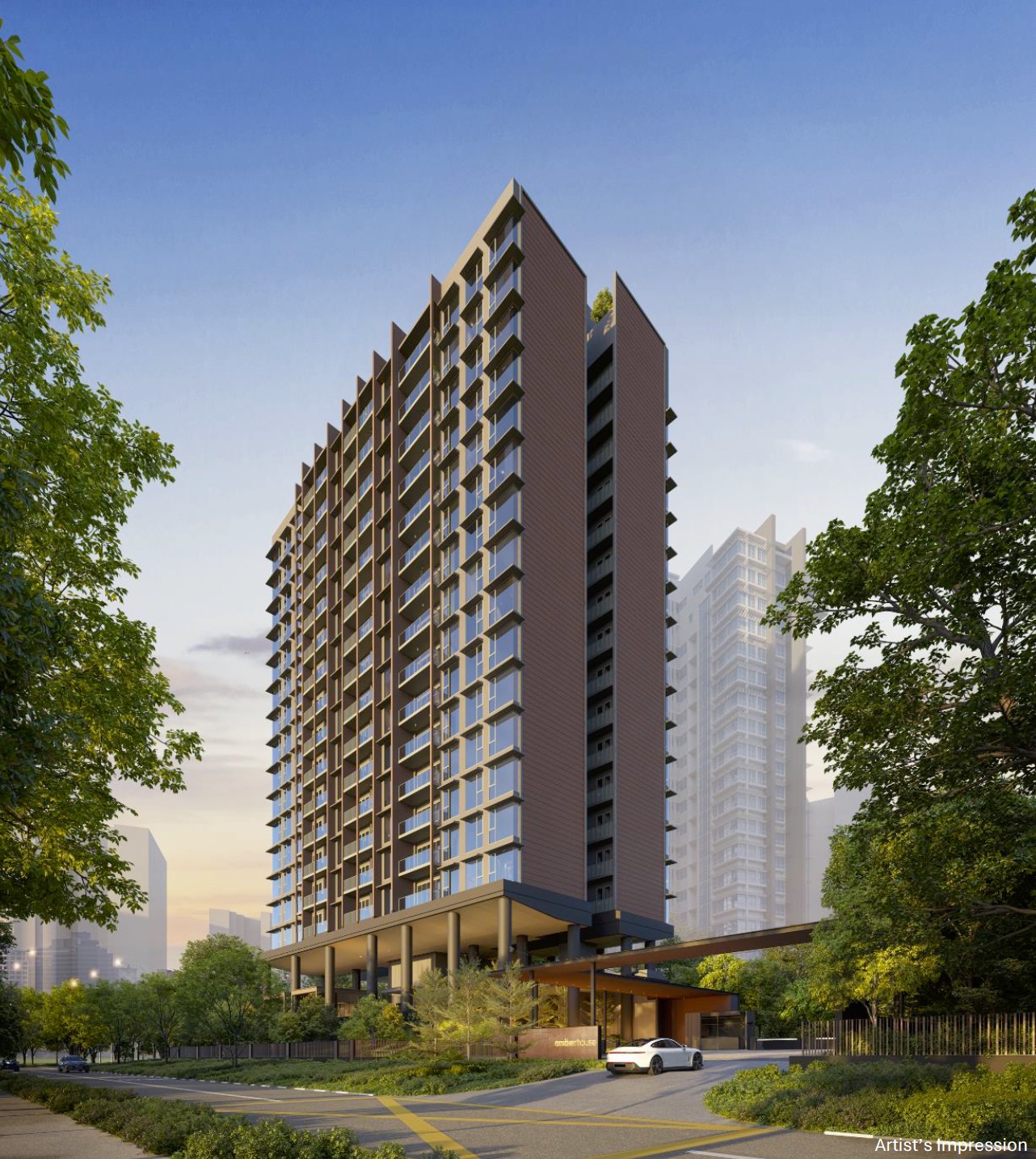 Amber House – Building