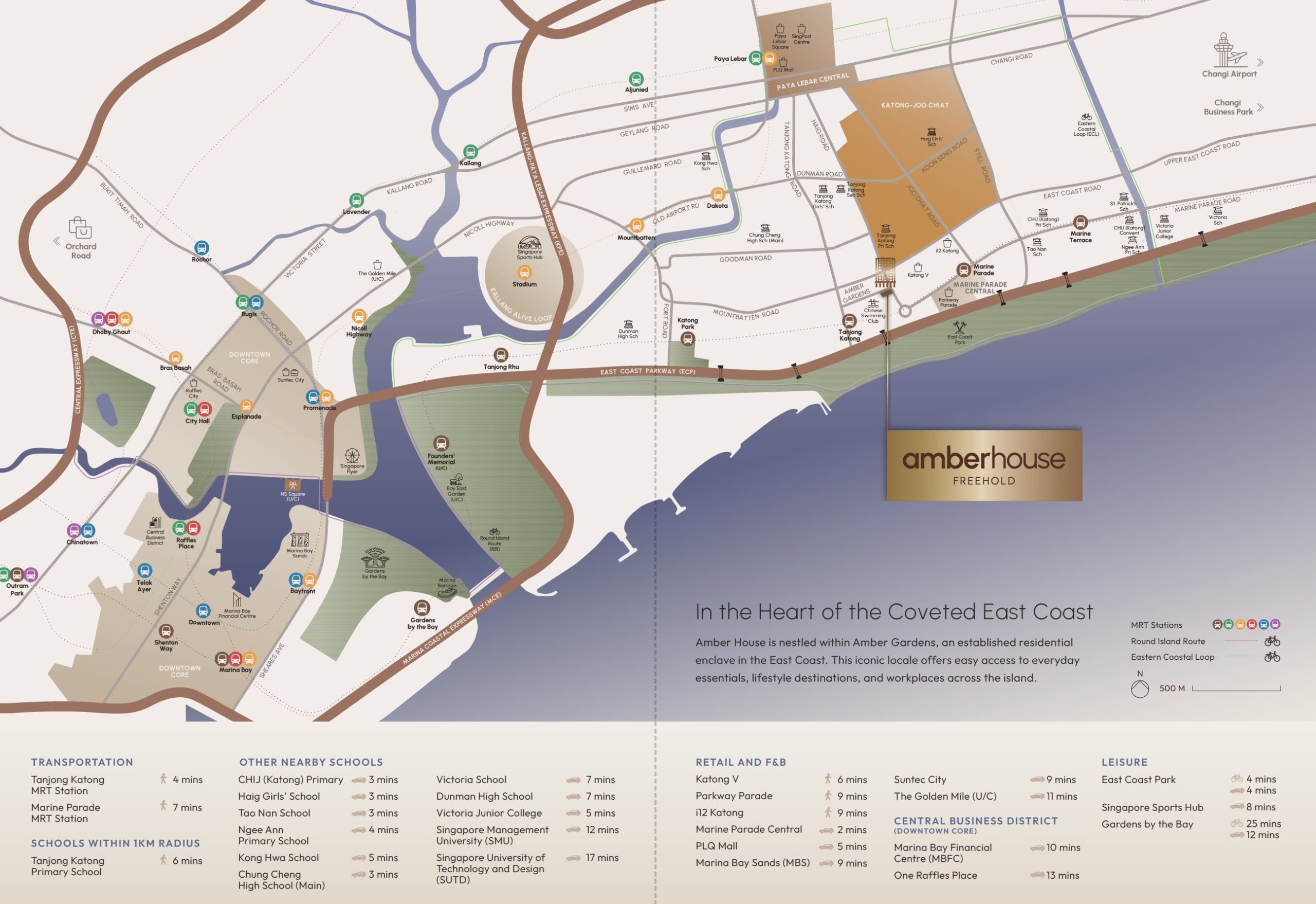 Amber House – Location Map