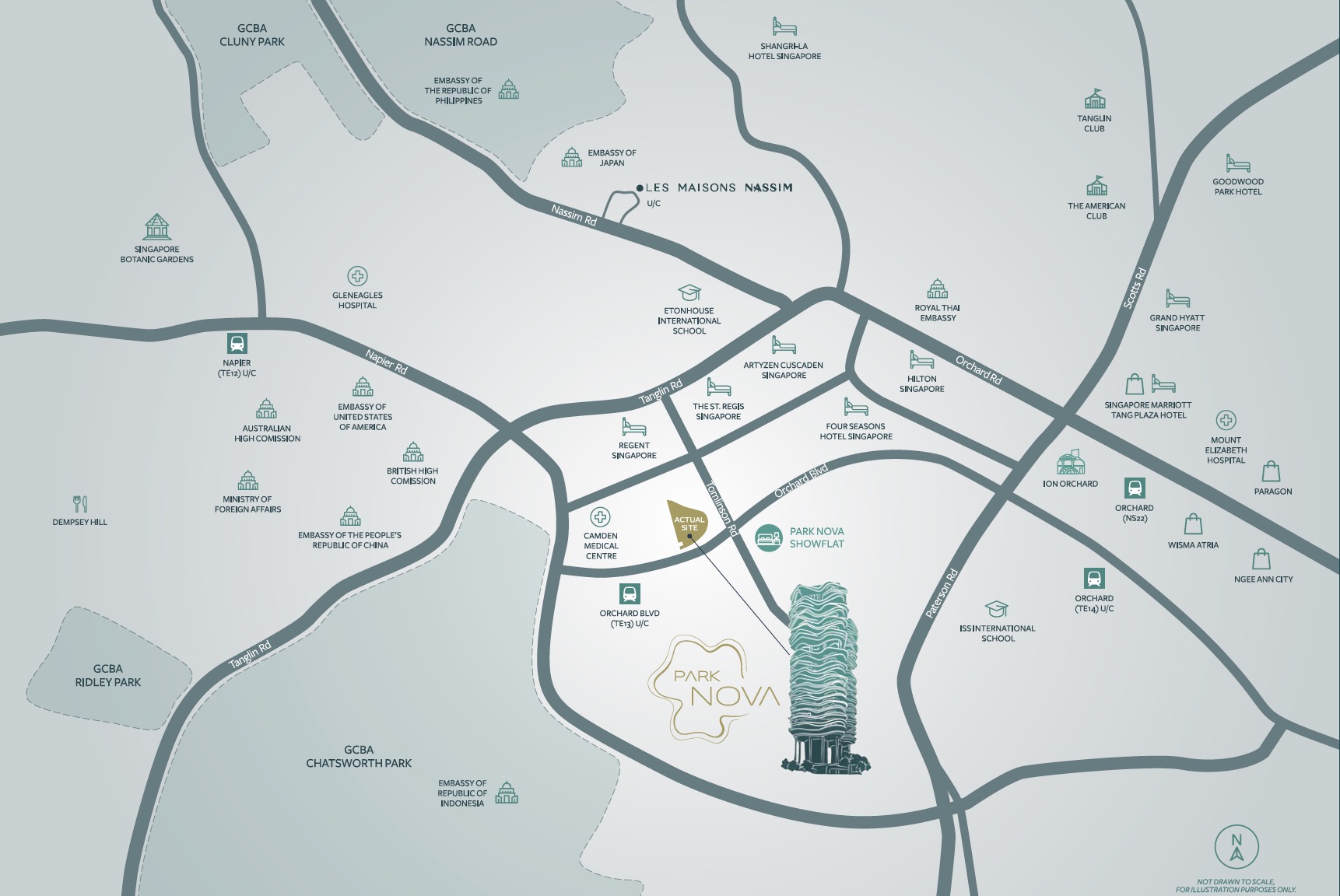 Park Nova – Location Map