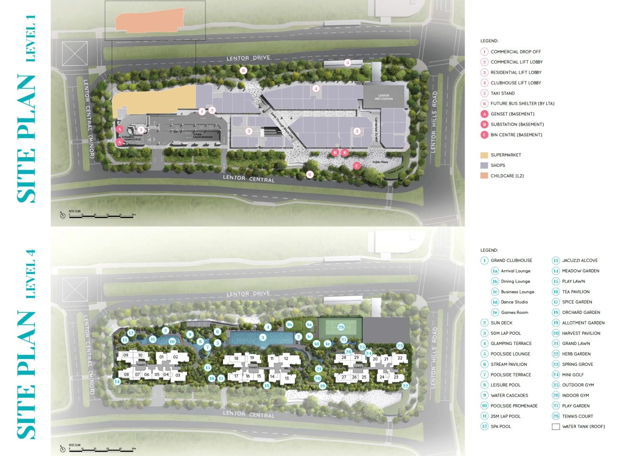 Lentor Modern Guocoland - new Site plan