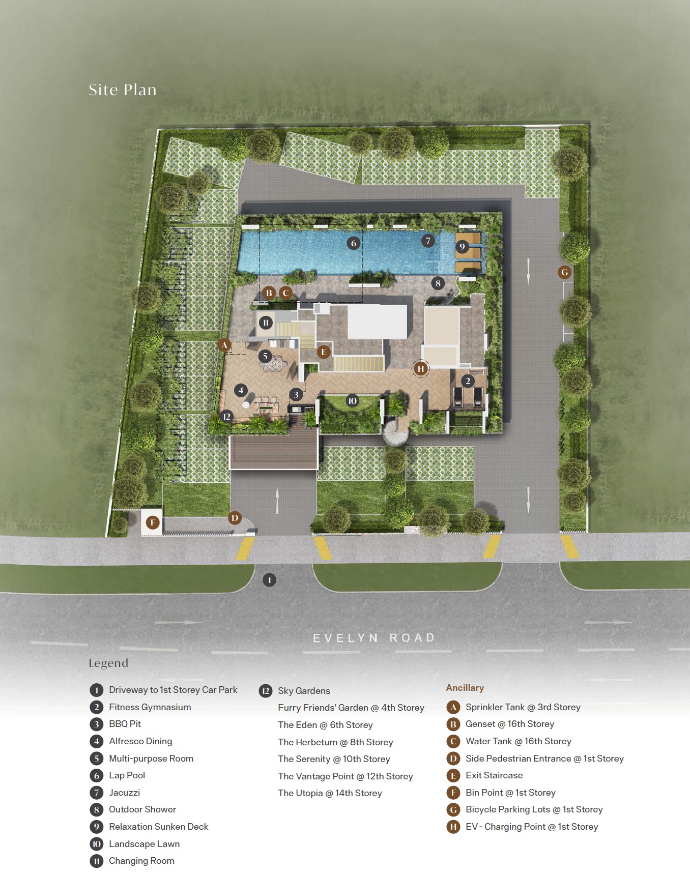Enchante Site Plan