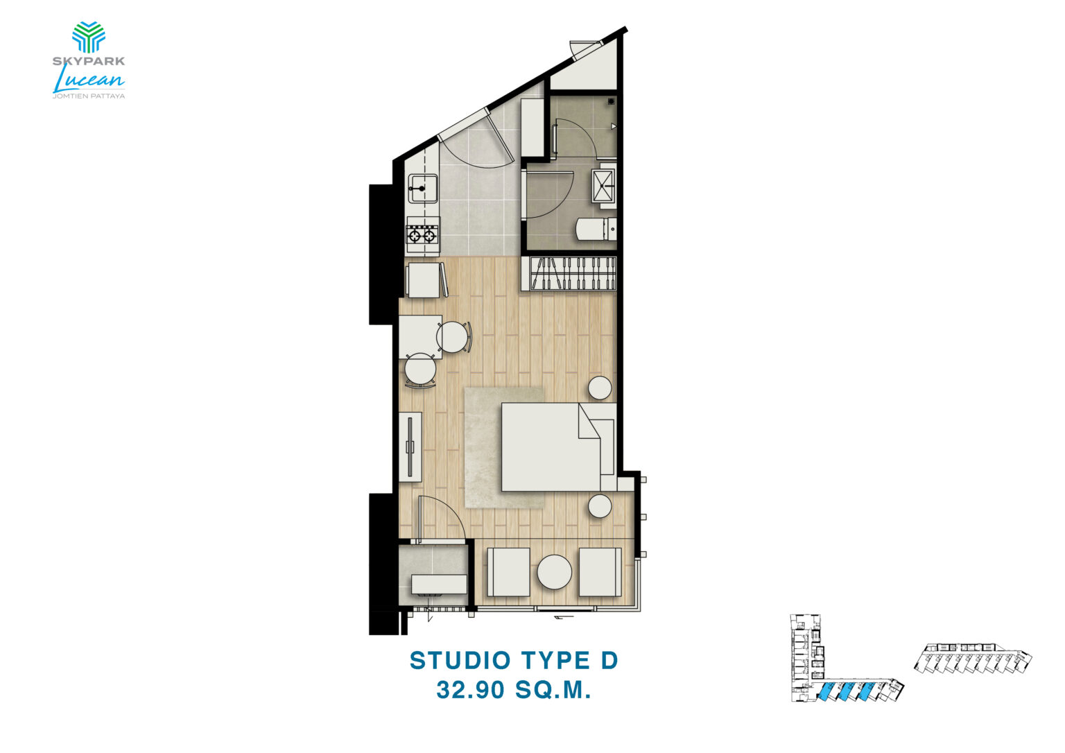 Curated visual reference: Skypark Lucean Pattaya Luxury Ocean View Condos Photo Inspiration
