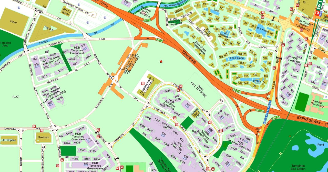 Aurelle EC at Tampines North MRT Life Time Convenient • MySgProp