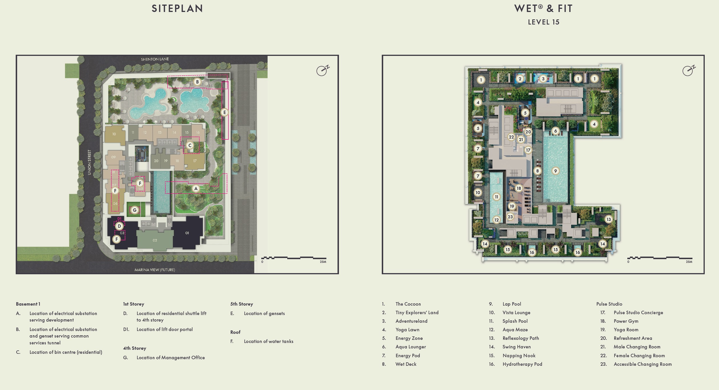 W Residences Site Plan