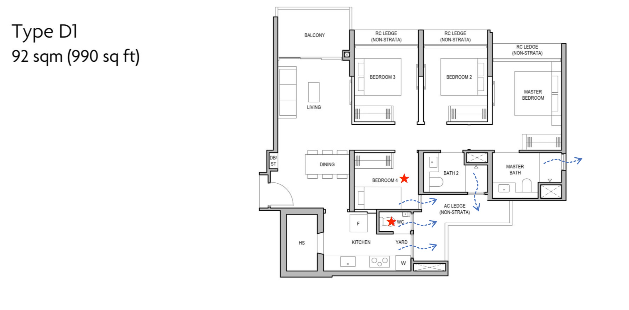 Coastal Cabana EC – 4BR D1