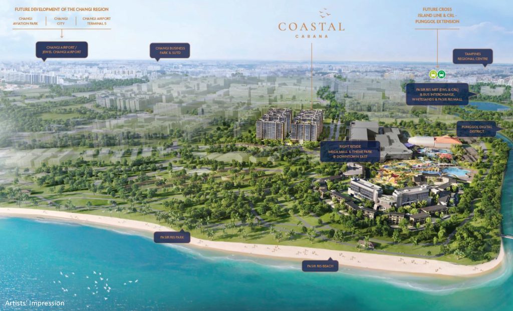 Coastal Cabana EC – Location 3D Map Zoom