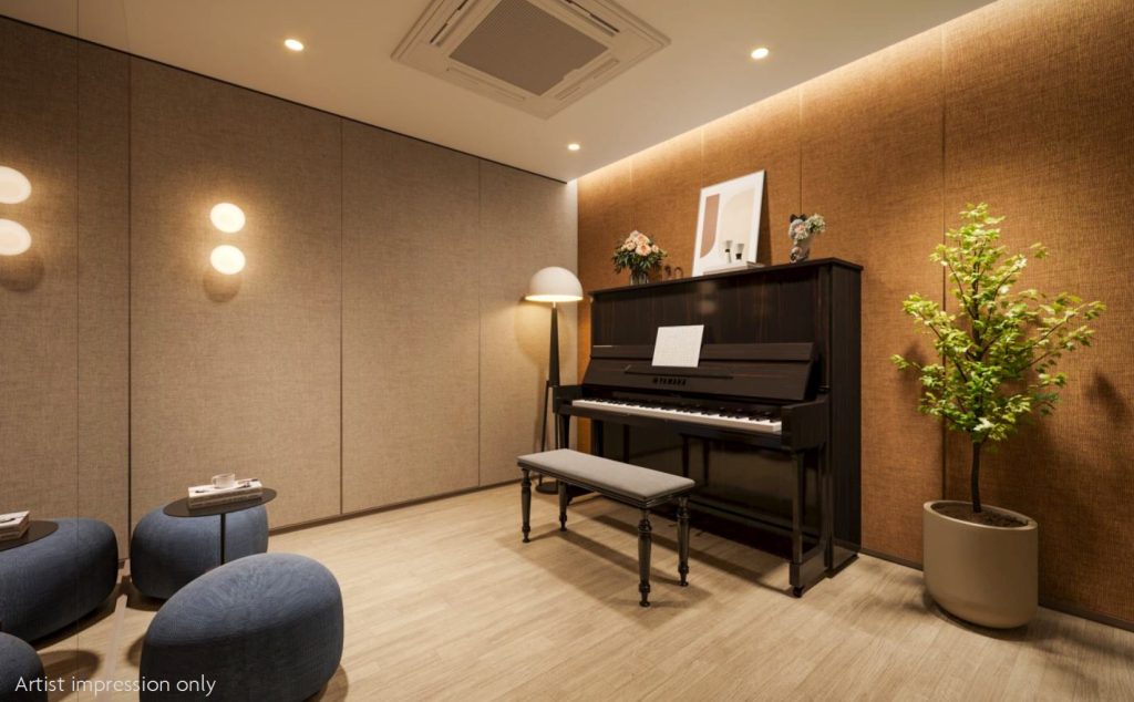 Coastal Cabana EC – Music Room