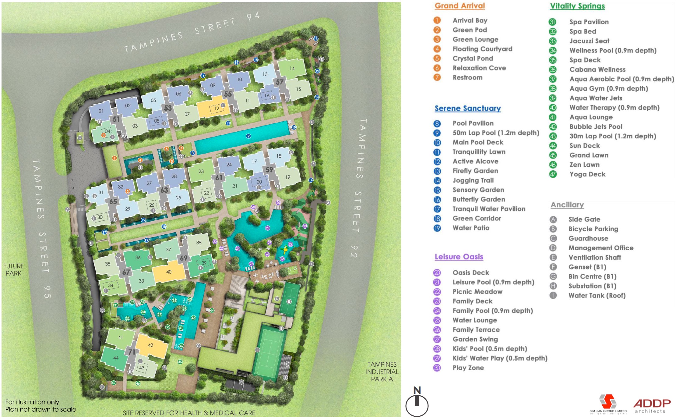 Rivelle EC – Site Plan