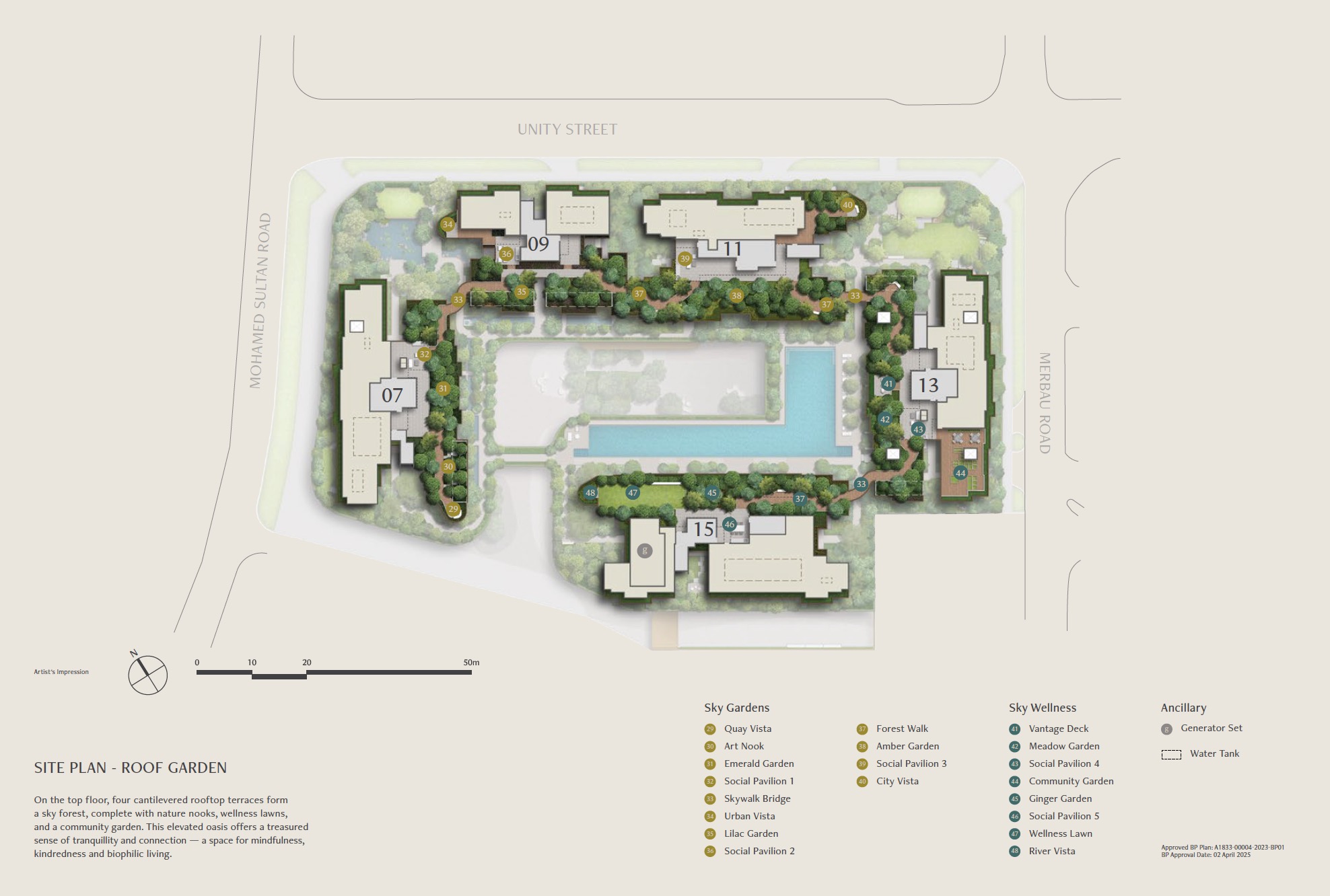 Robertson Opus โ Site Plan Roof
