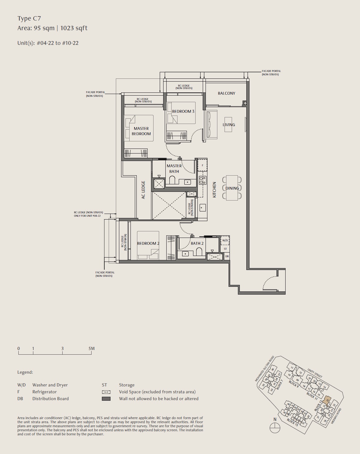 Robertson Opus โ Floor Plan 3BR Duoflex C7