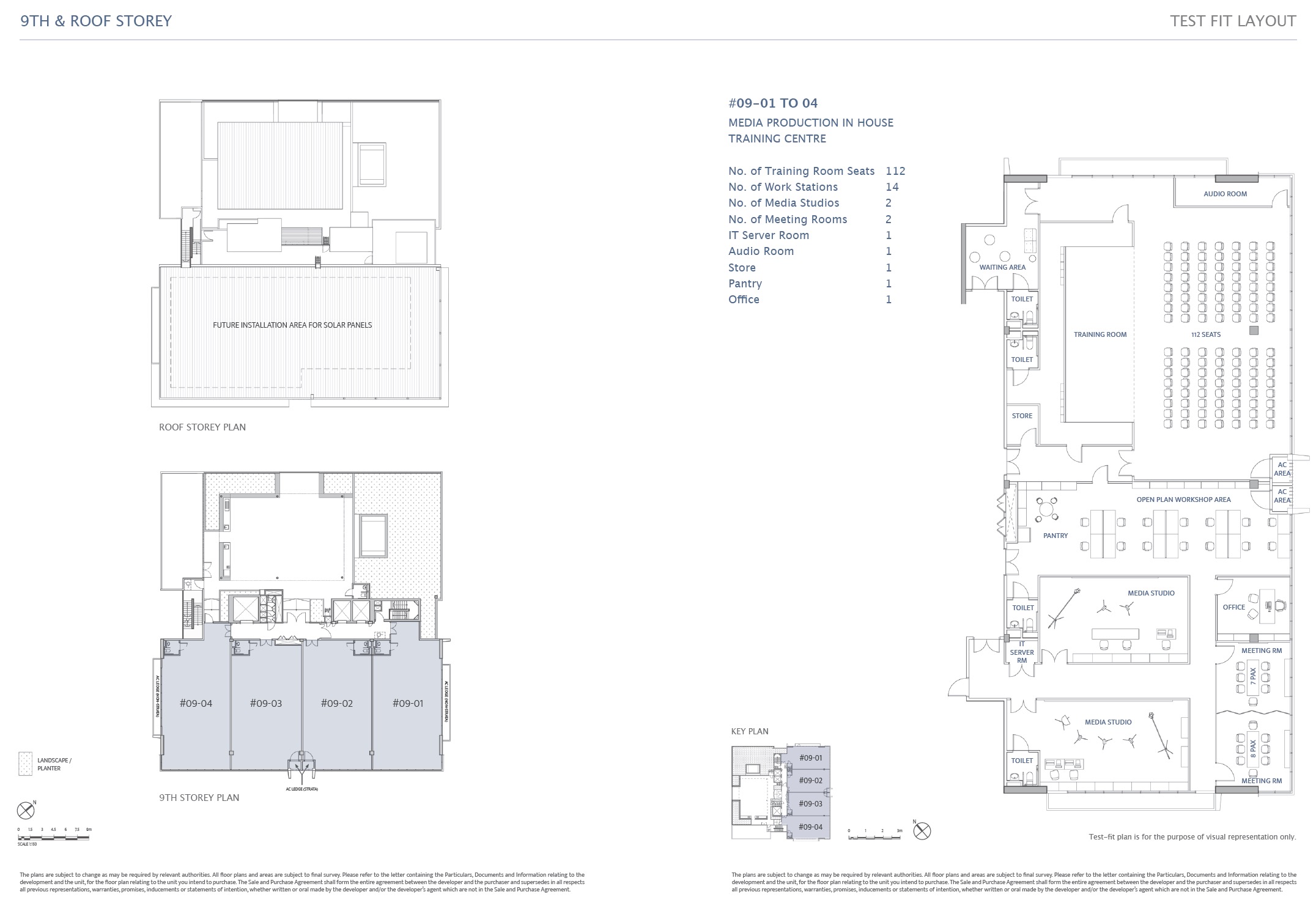 Site Plan 9th Storey