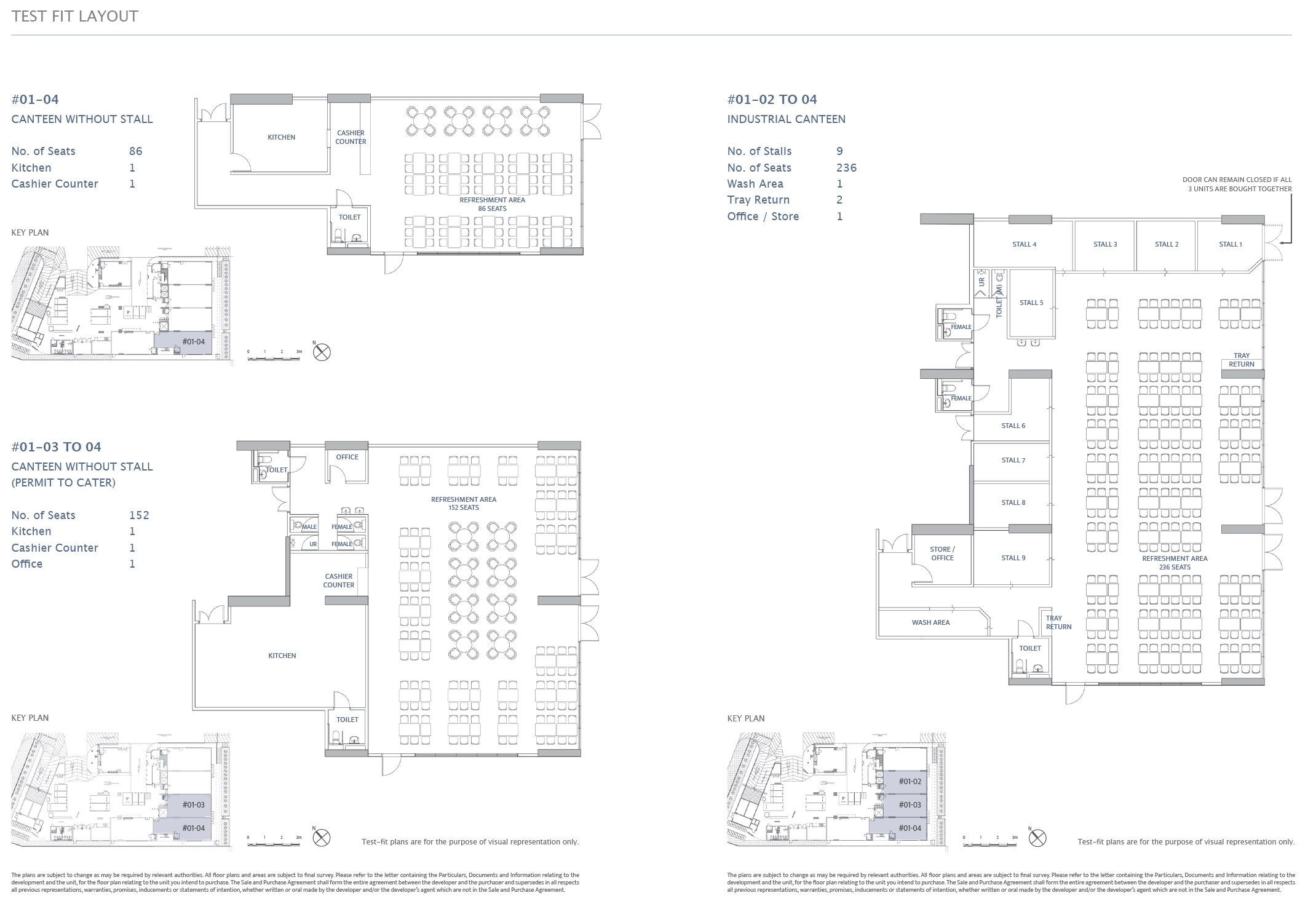 Test Fit Out 1st Storey