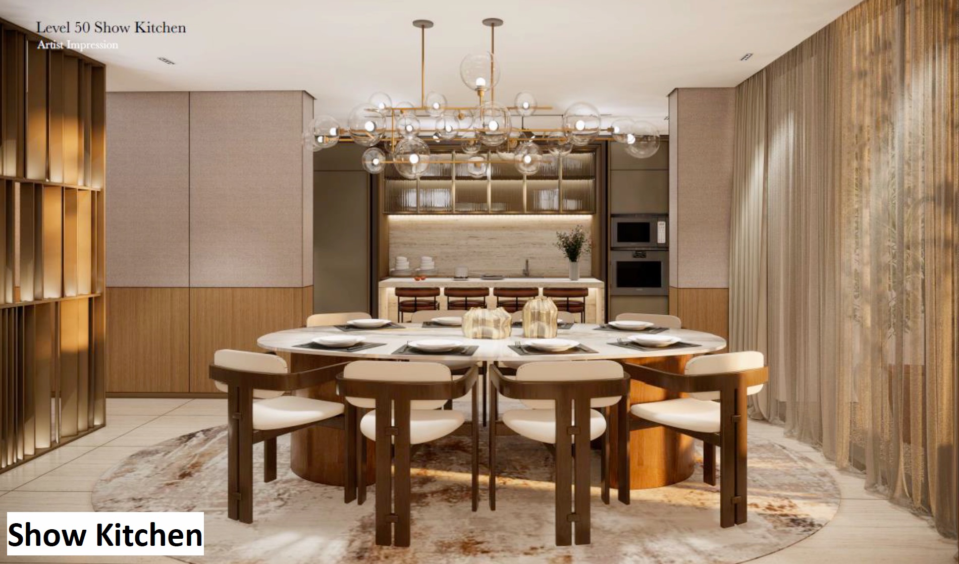 Arden OBS Johor Level 50 Kitchen