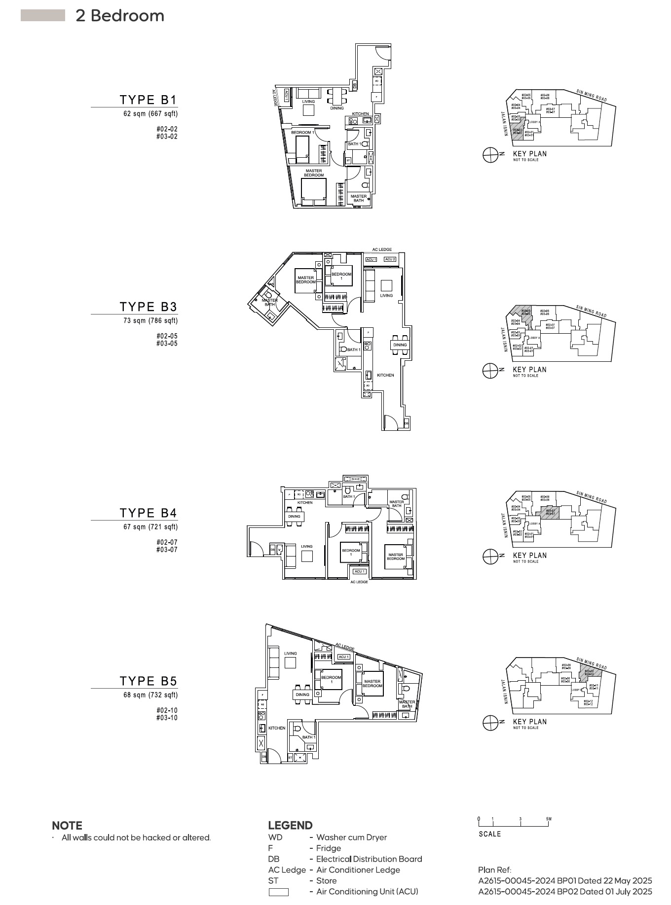 Artisan 8 2BR Floor Plan