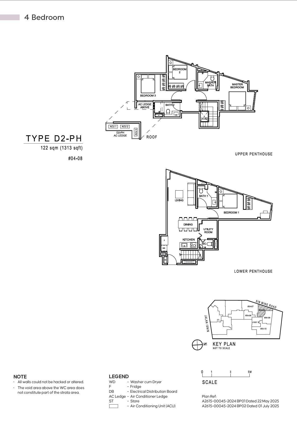 Artisan 8 4BR Penthouse Floor Plan