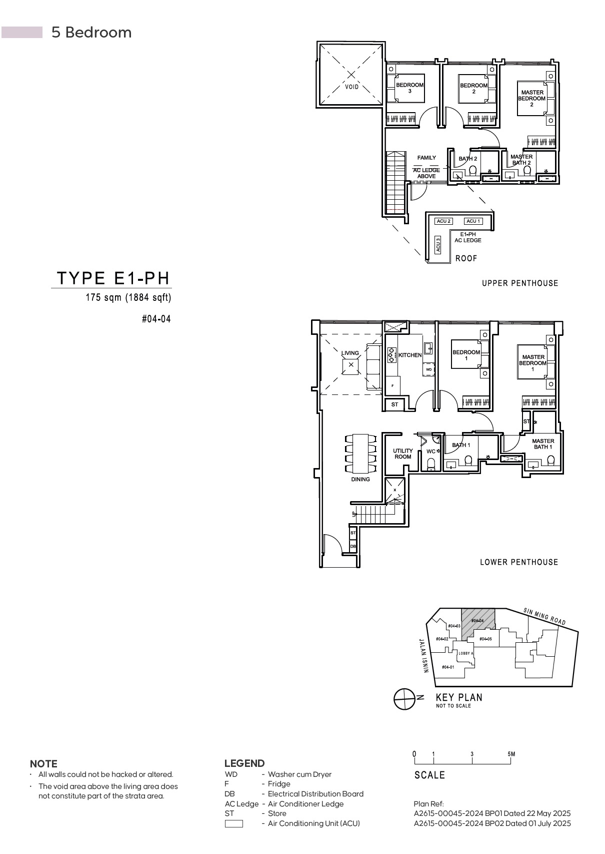 Artisan 8 5BR Penthouse Floor Plan