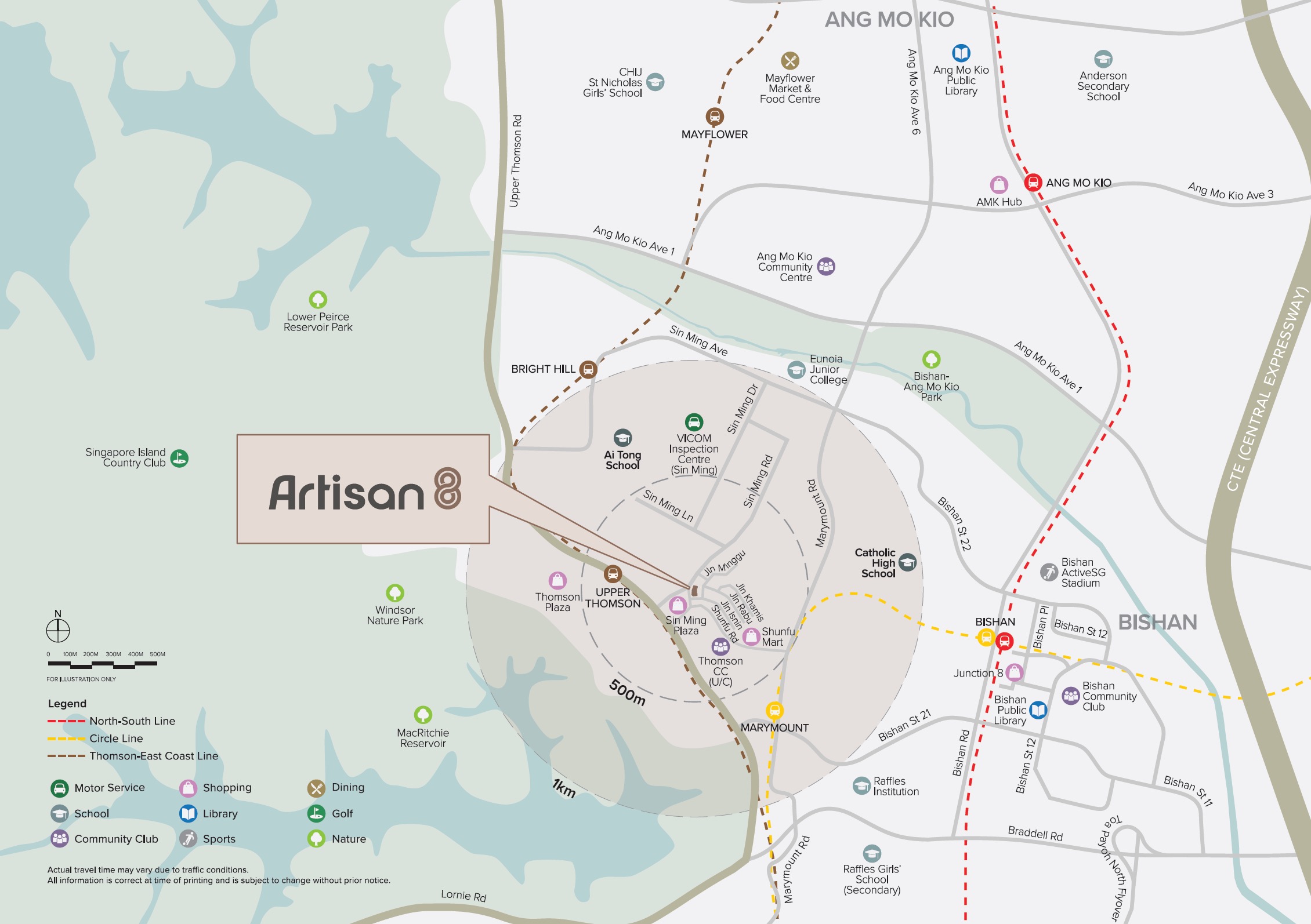 Artisan 8 Location Map New