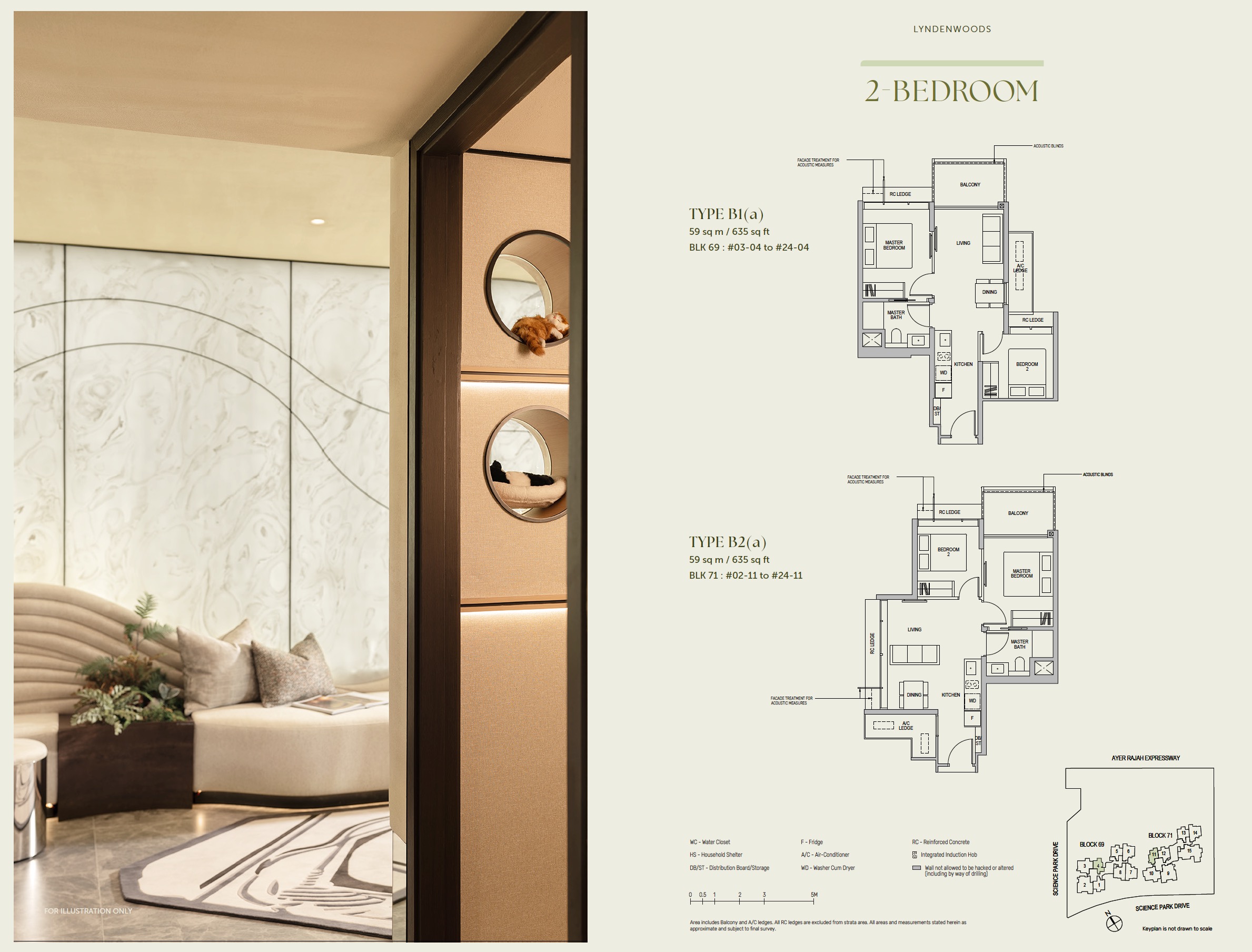 Lyndenwoods – Floor Plan 2BR (1)