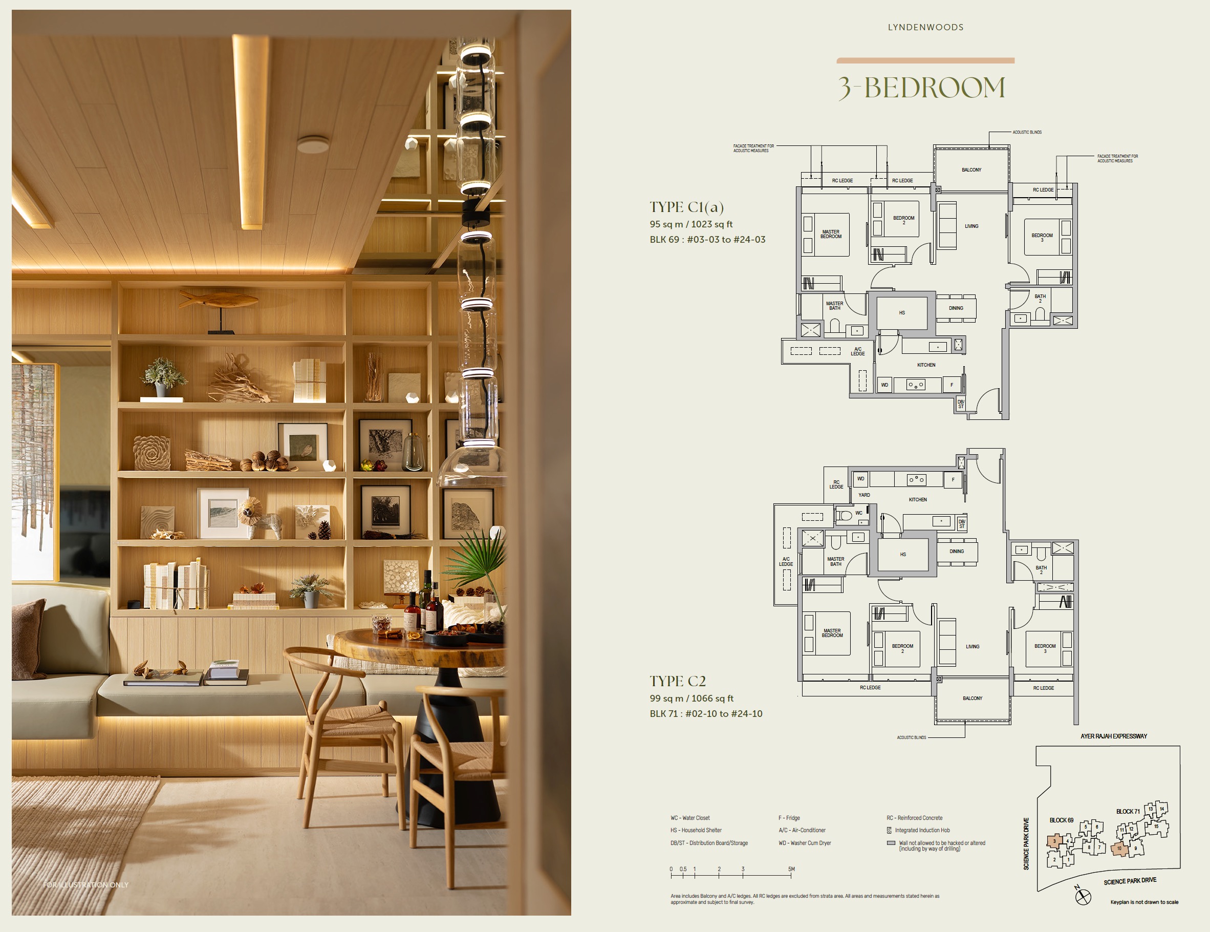 Lyndenwoods – Floor Plan 3BR (1)