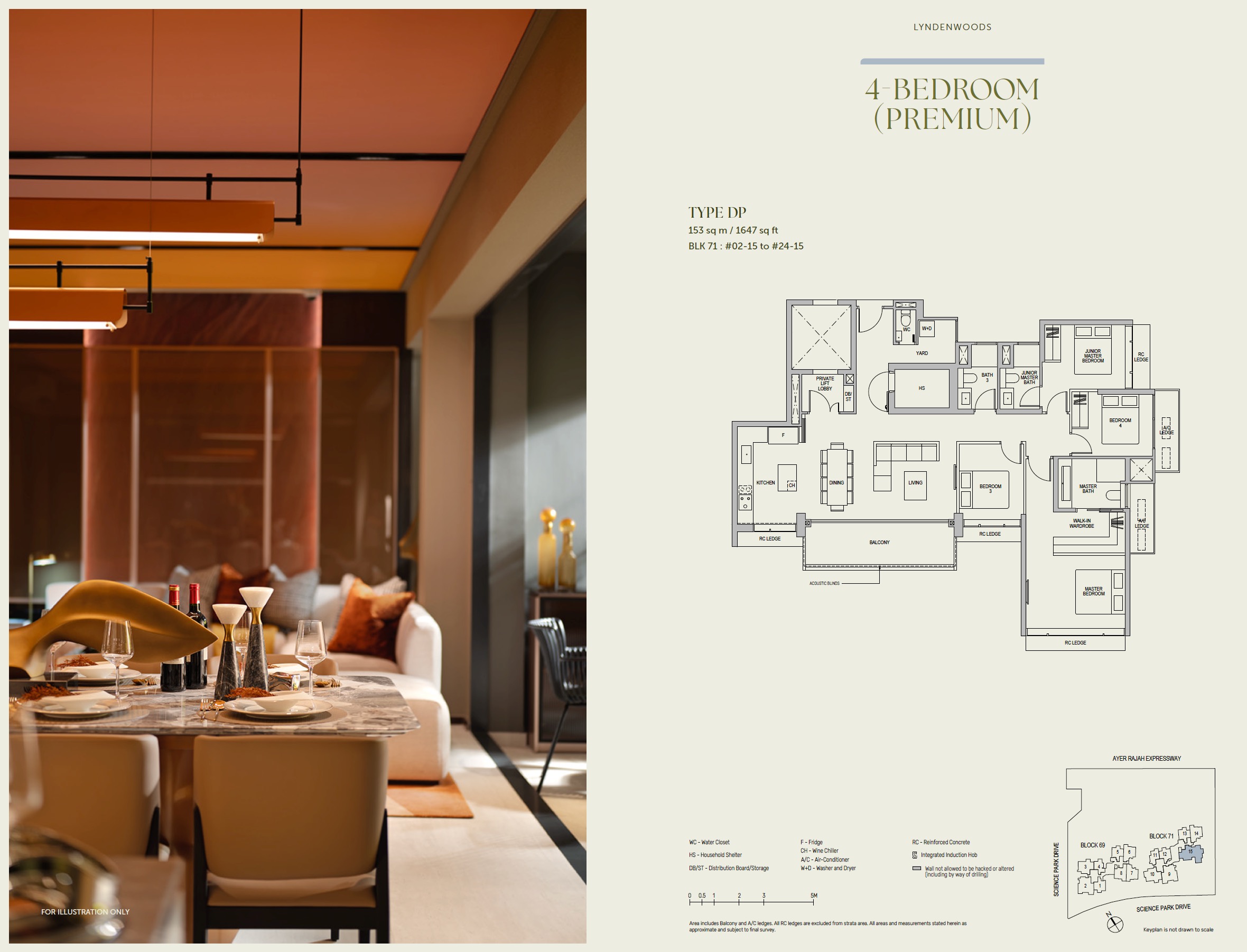 Lyndenwoods – Floor Plan 4BR (1)