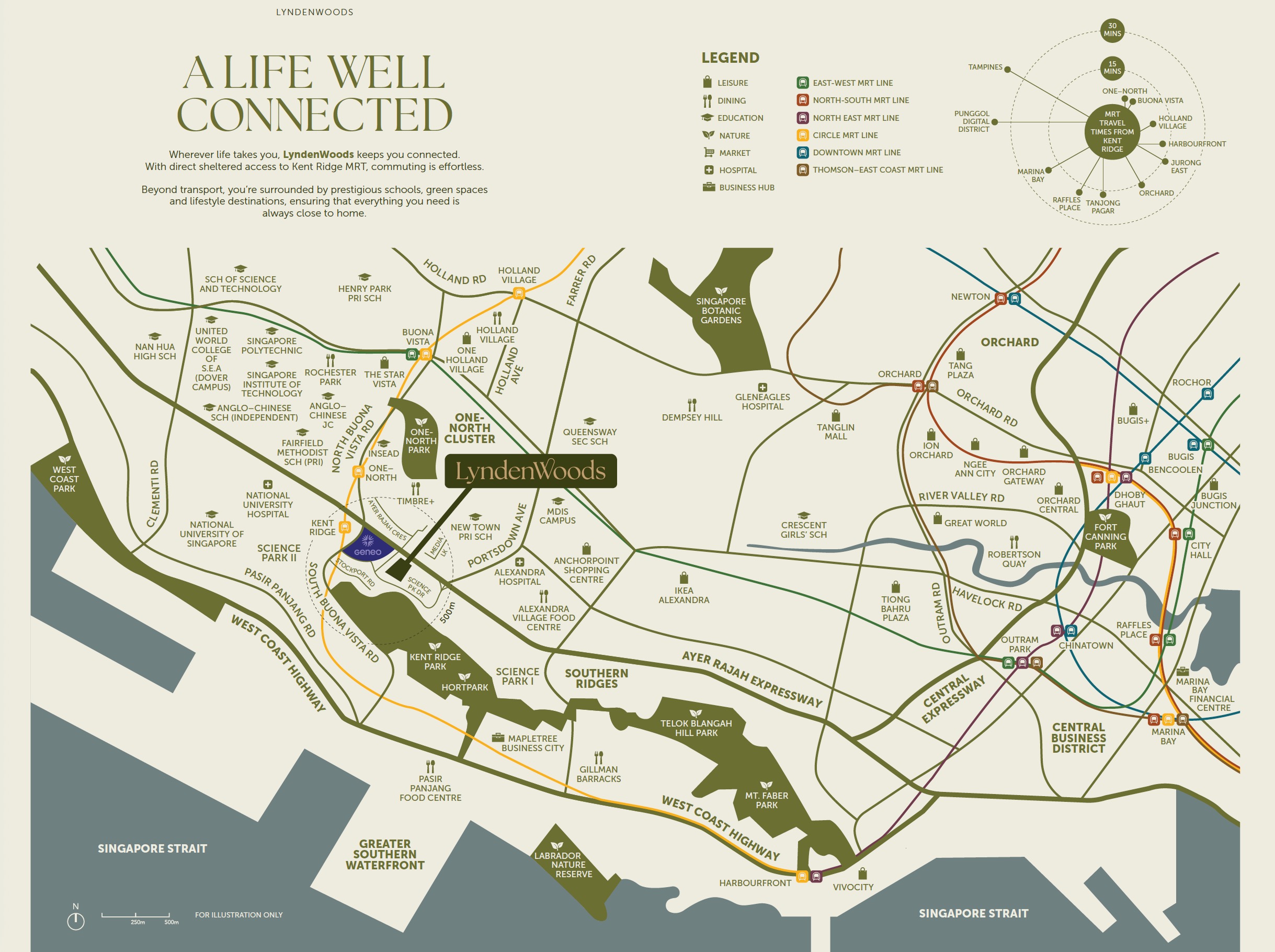 Lyndenwoods – Location Map New
