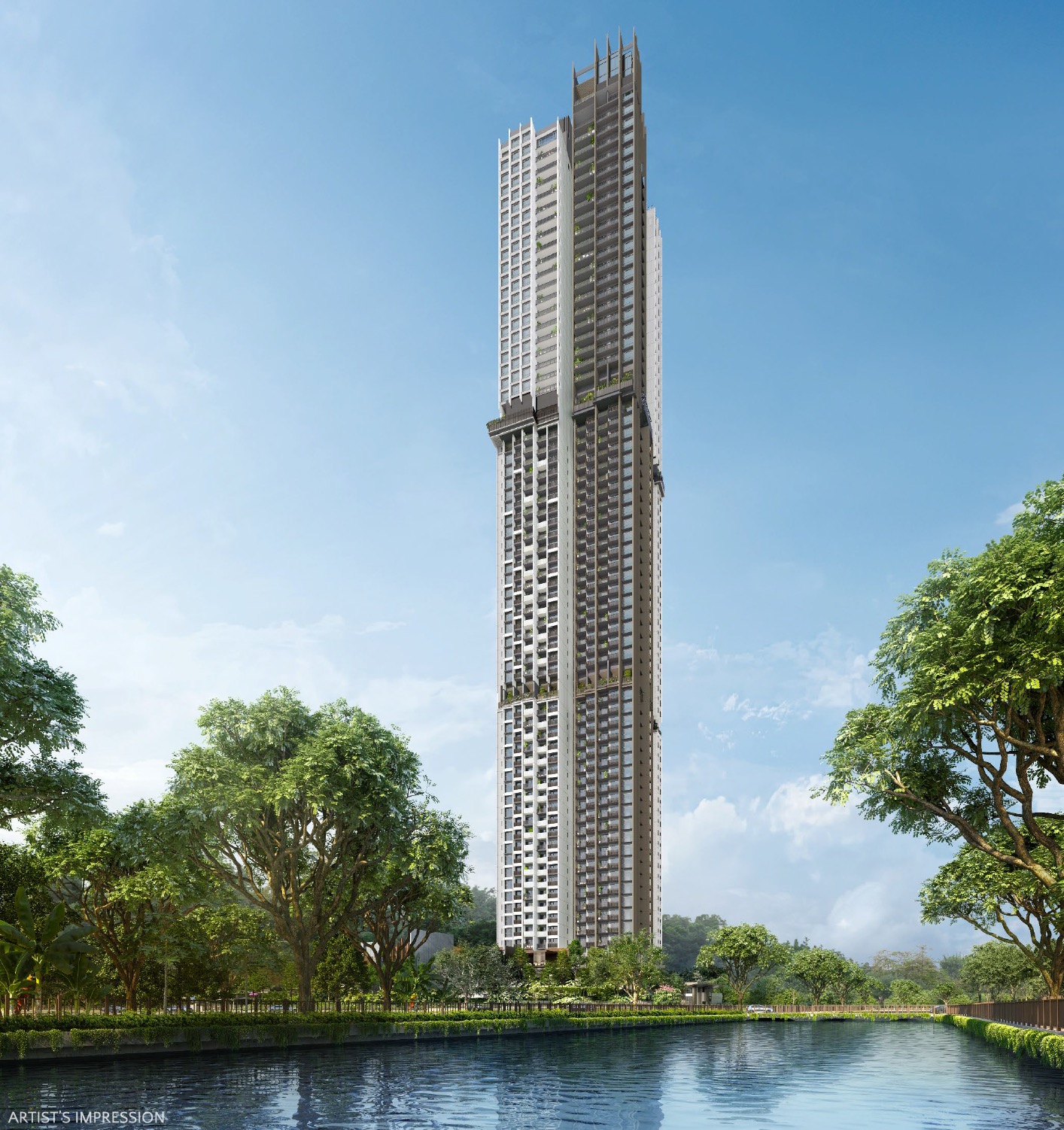 Promenade Peak Building Facade