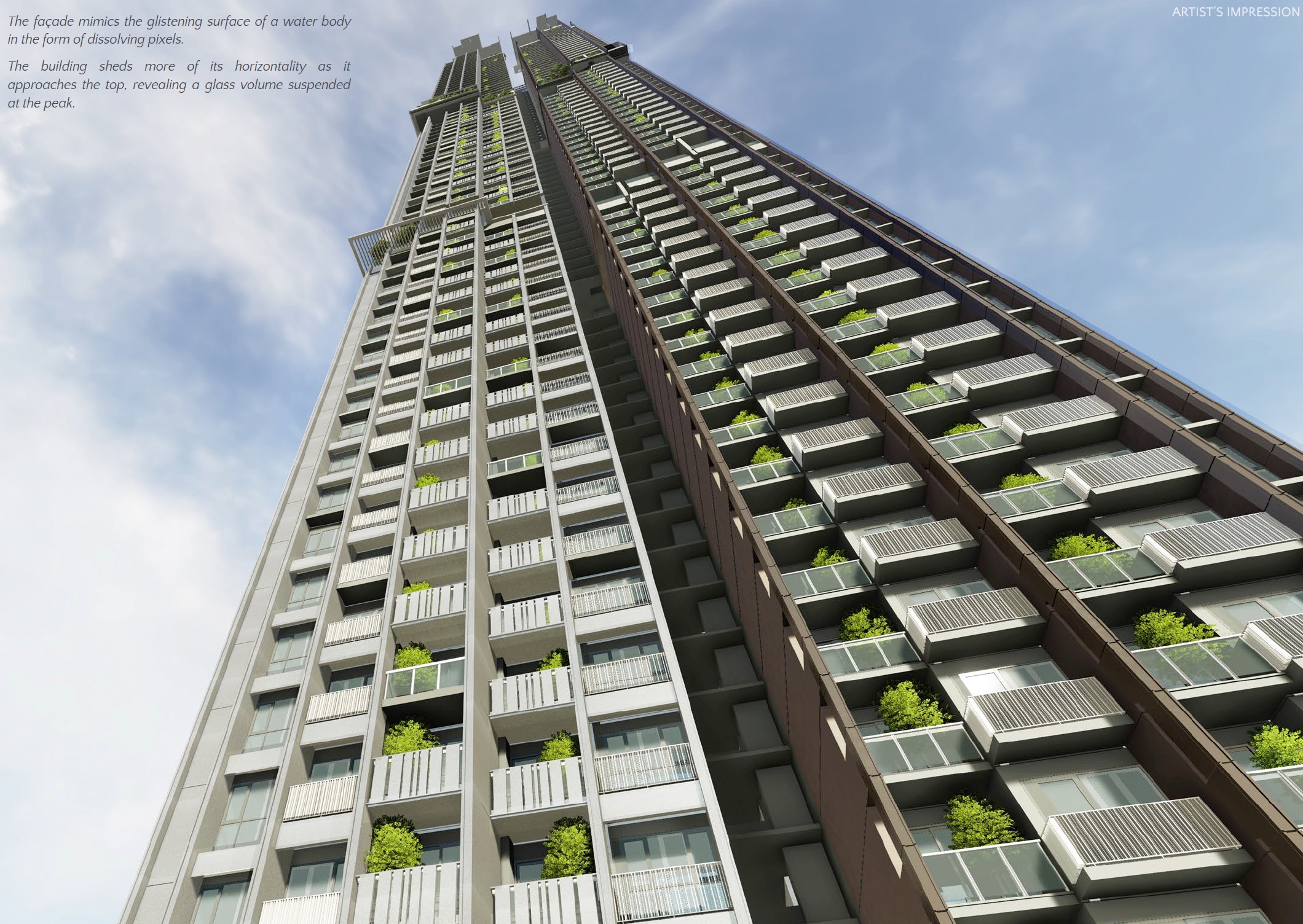Promenade Peak Building Facade2