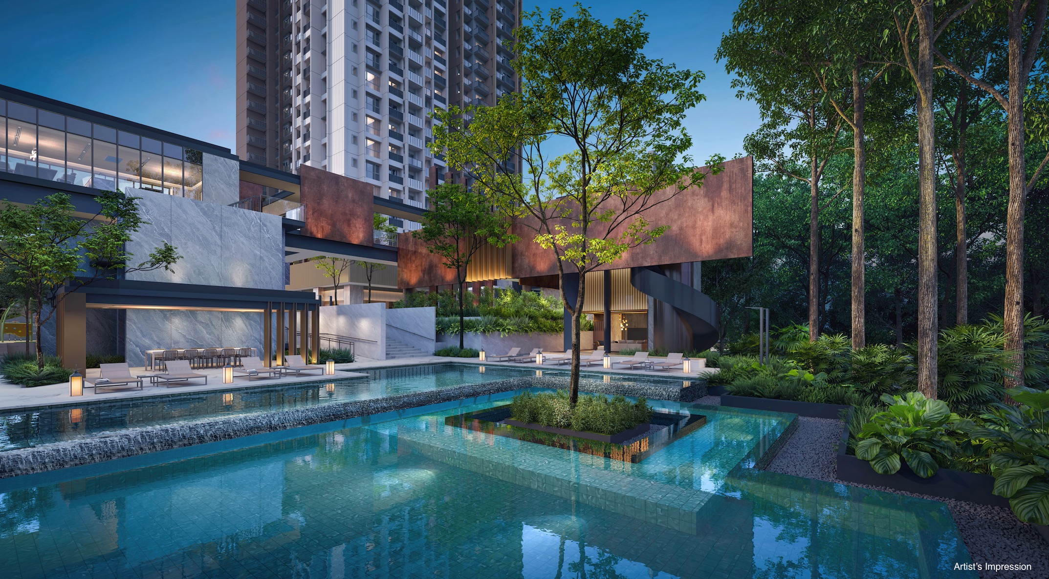 Promenade Peak – Main Pool