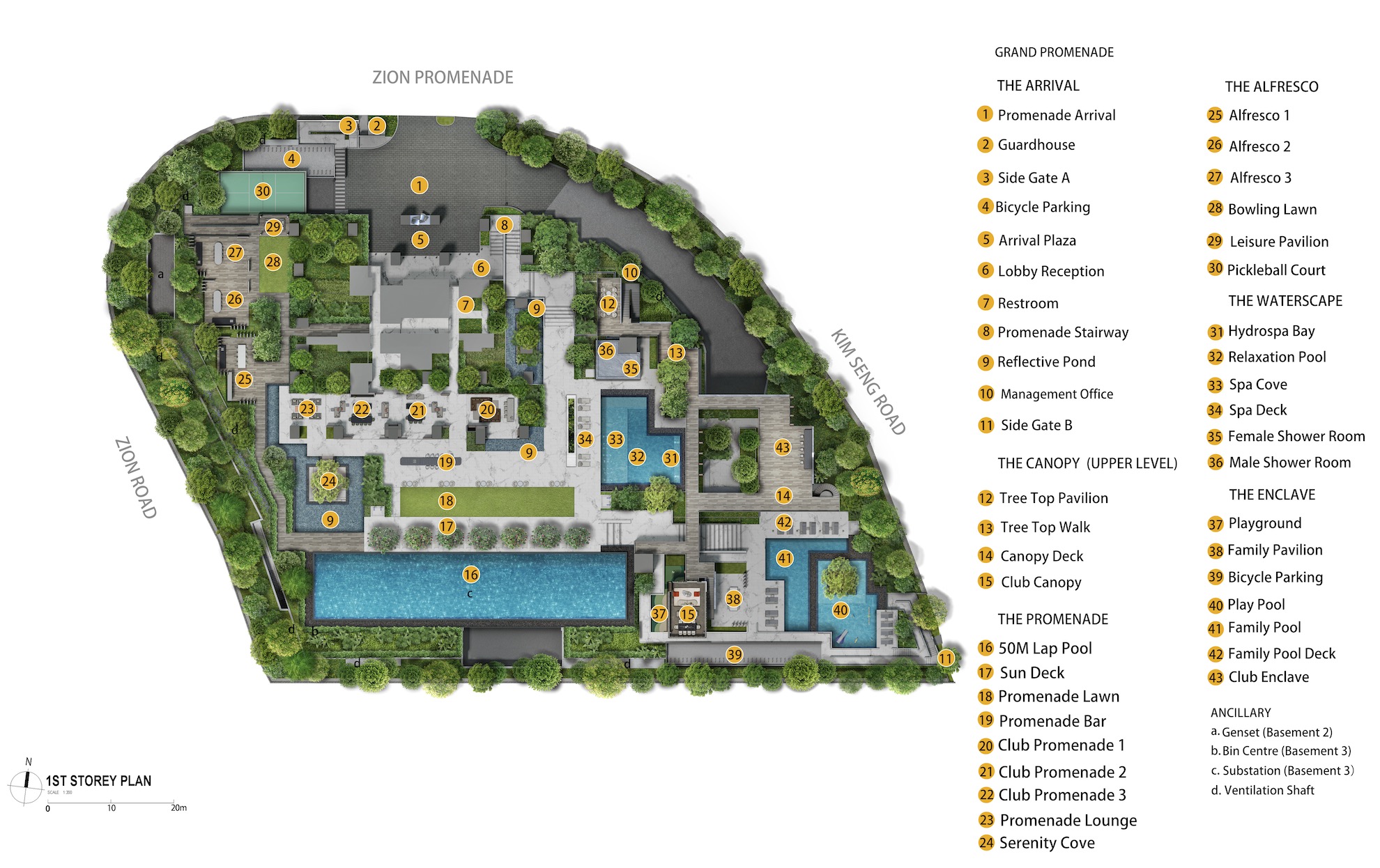 Promenade Peak Site Plan