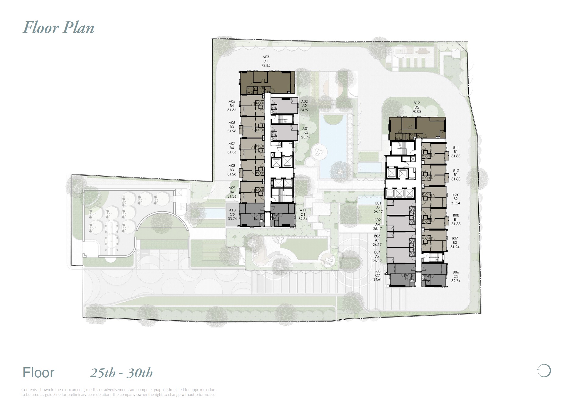 Reference Sathorn WWY – 25 To 30 Site Plan