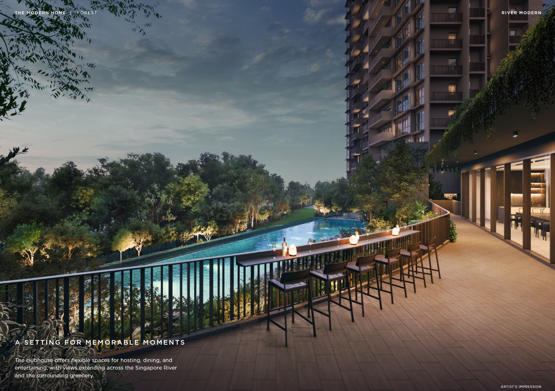 River Modern Club House