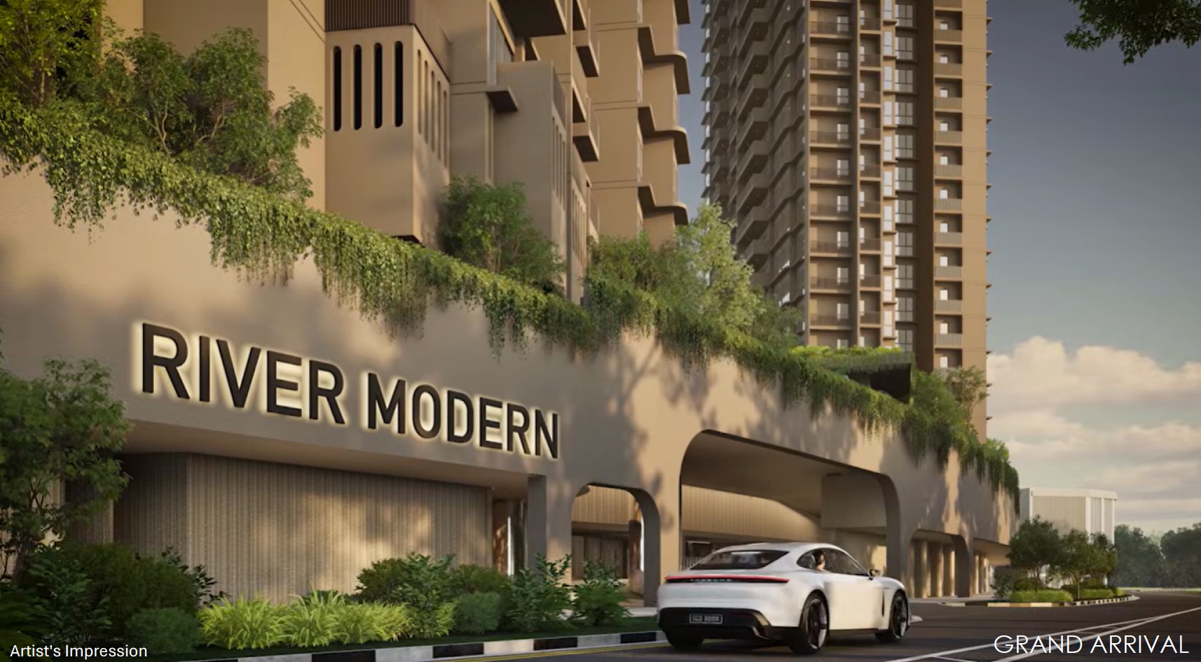 River Modern Grand Arrival