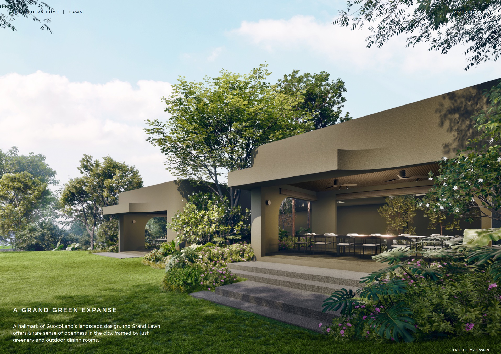 River Modern Lawn & Clubhouse