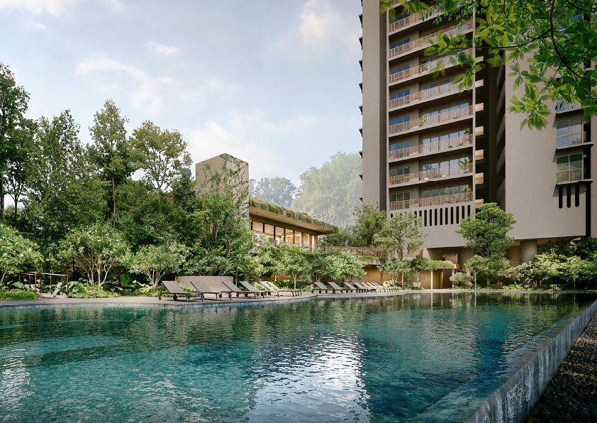 River Modern Pool Deck