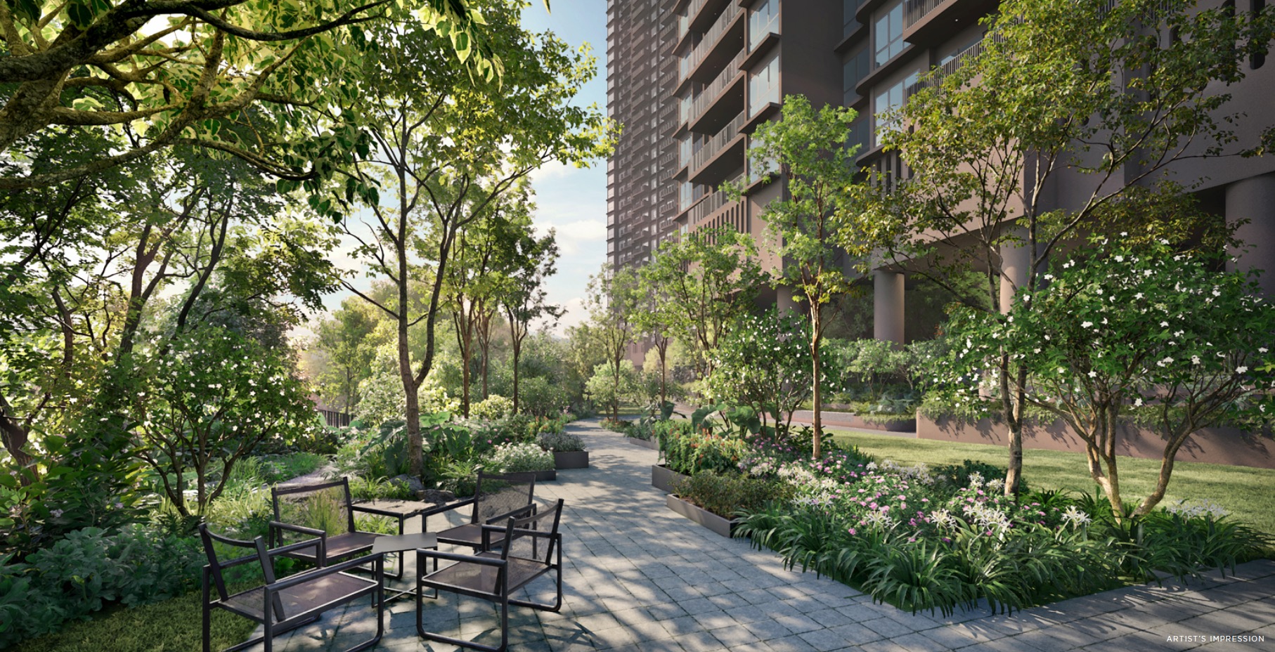 River Modern Riverside Deck