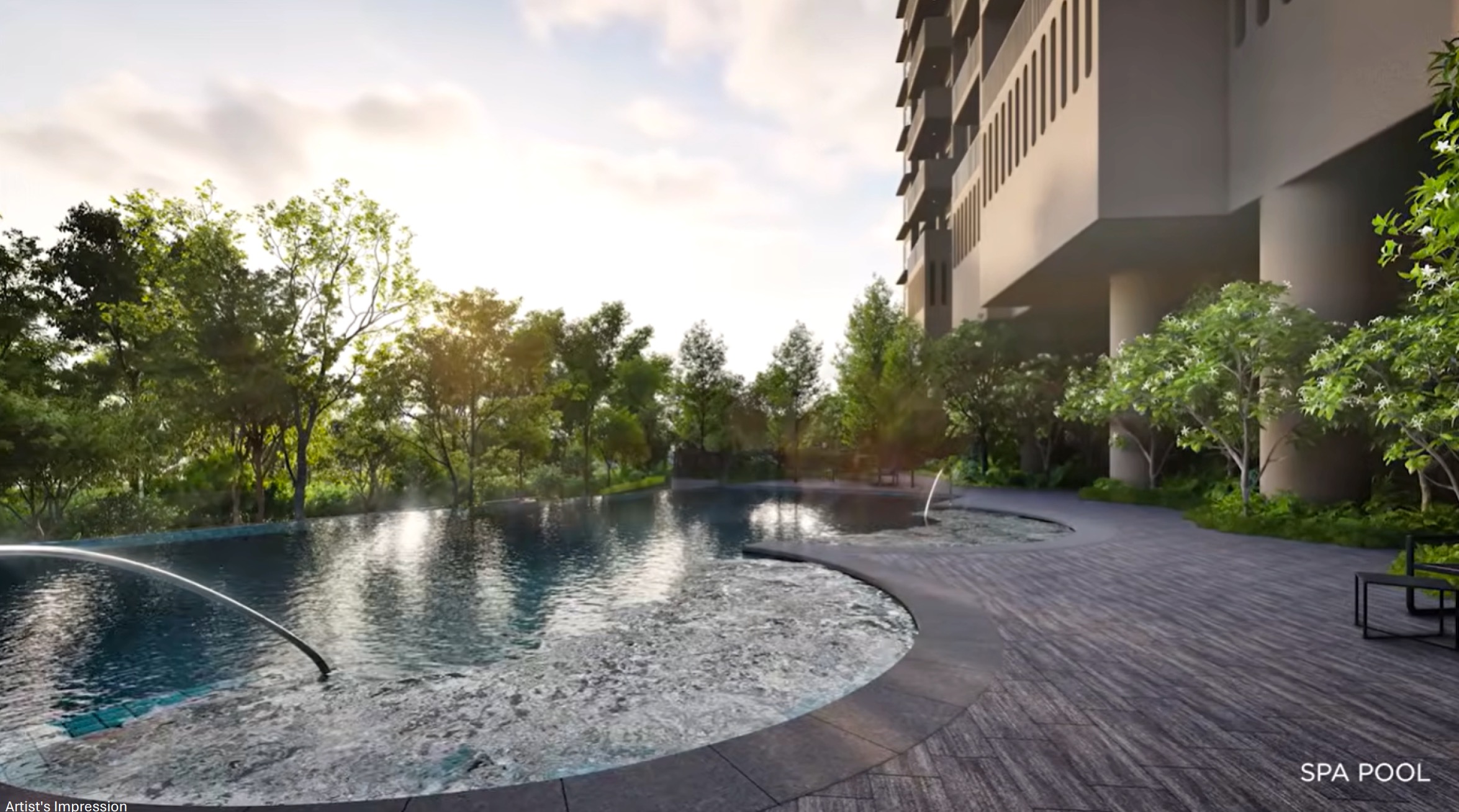 River Modern SPA Pool