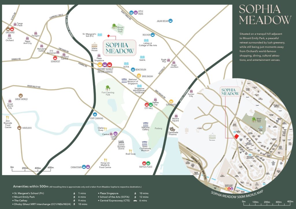 Sophia Meadows – Locaiton Map New