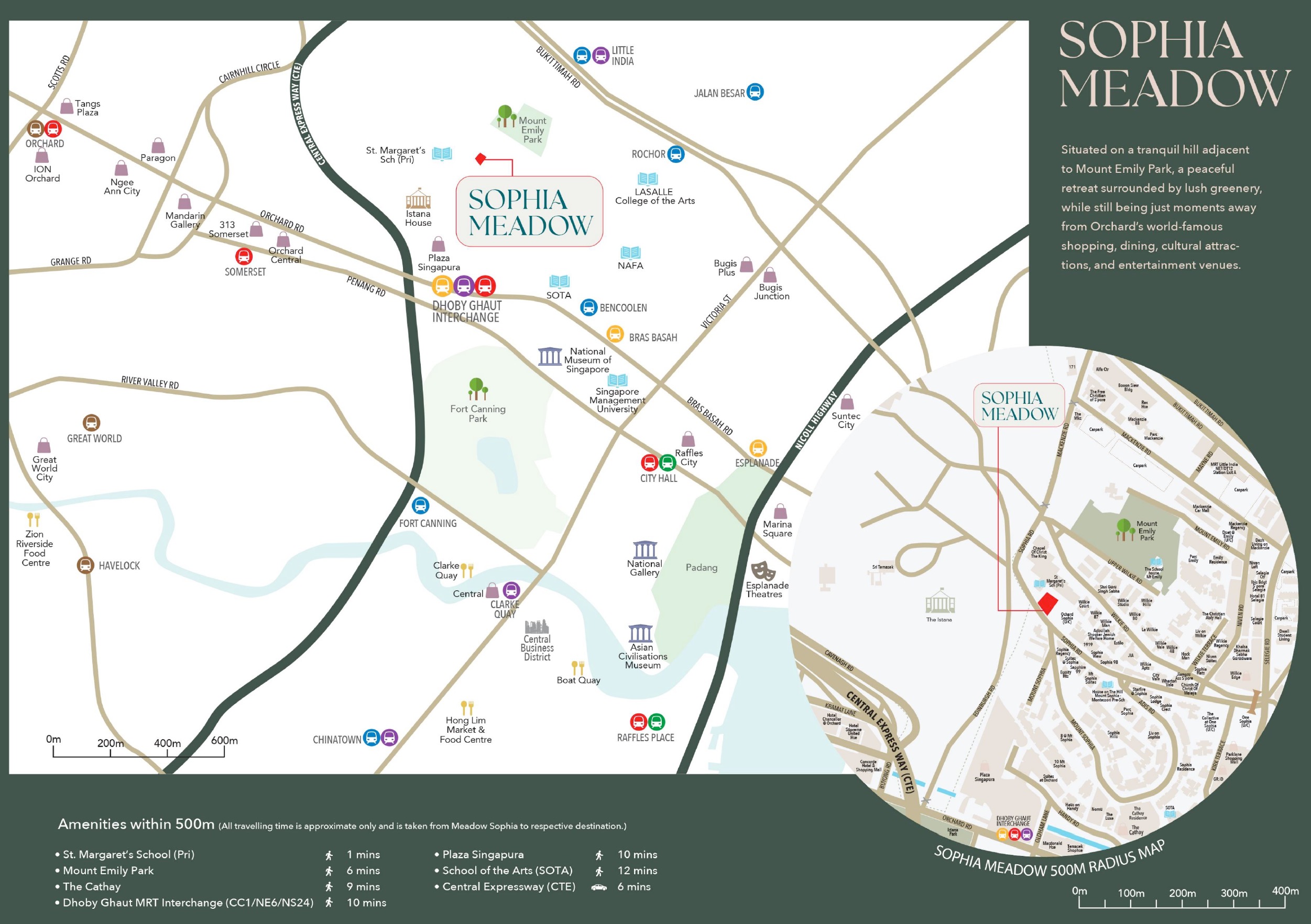 Sophia Meadows – Locaiton Map New