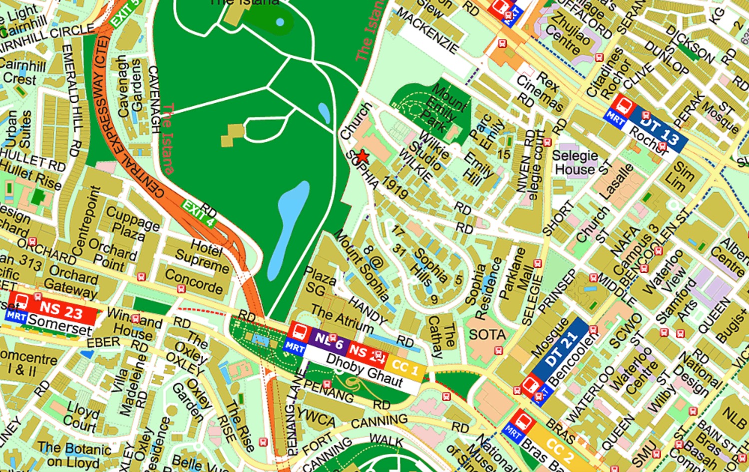 Sophia Meadows – StreetDirectory Locaiton Map