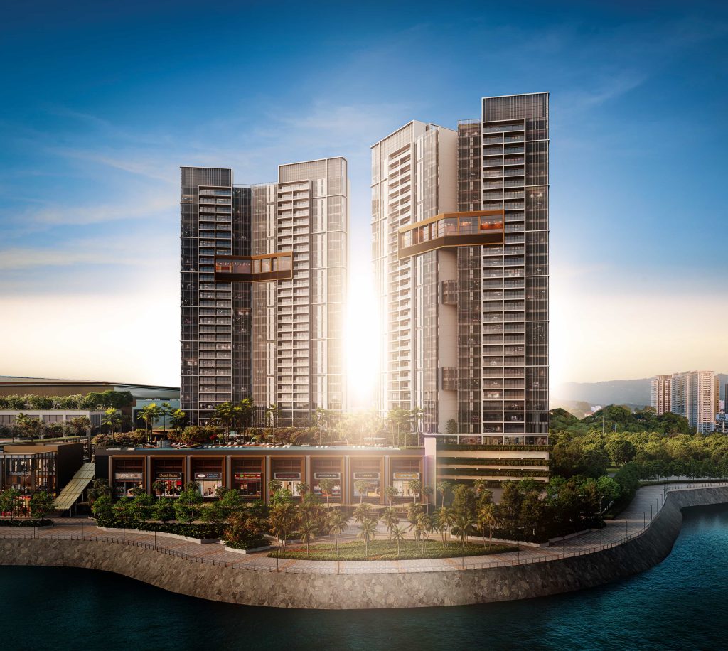 The Light Water Residences – Facade