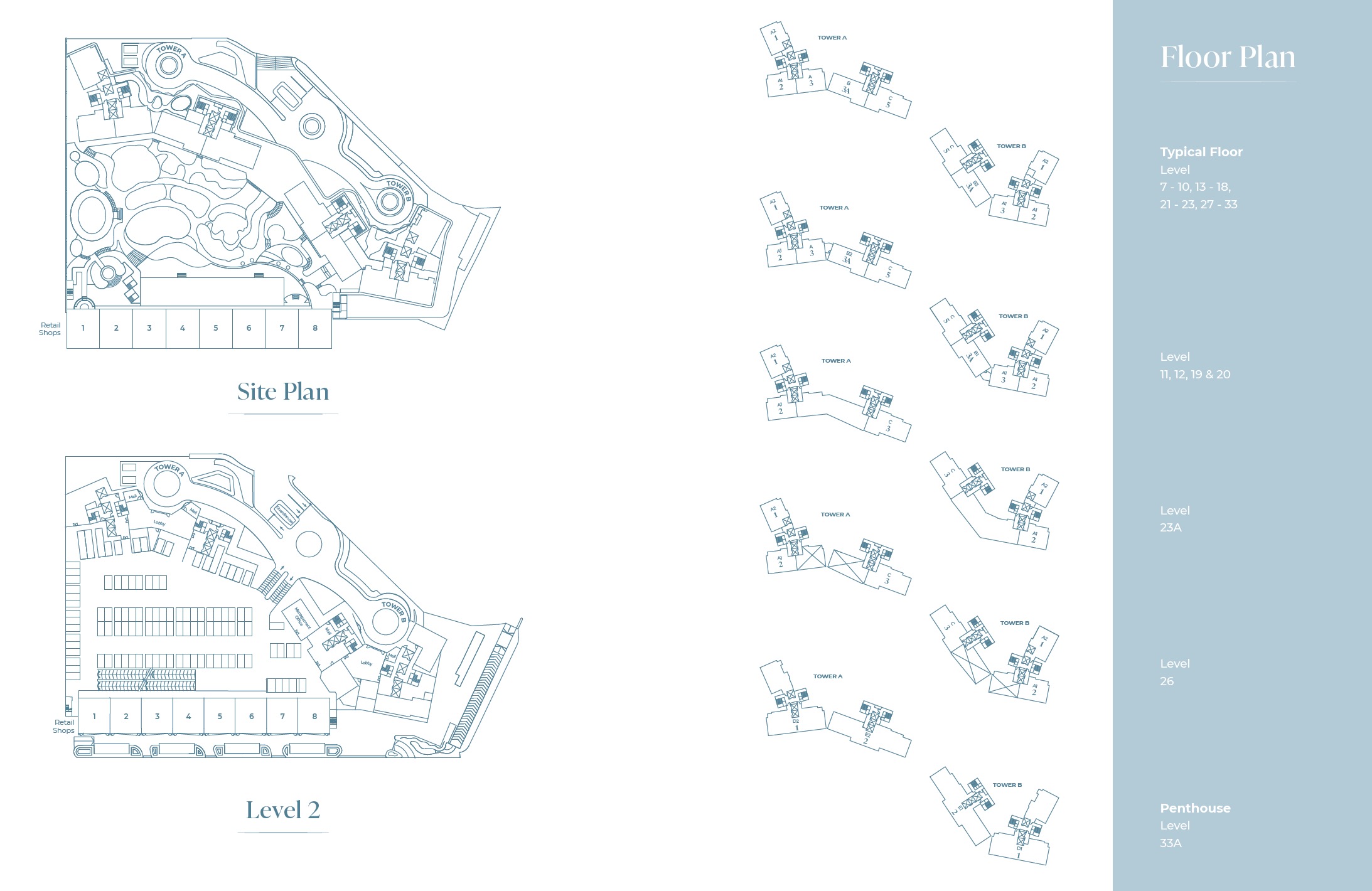 The Light Water Residences – Floor Plan