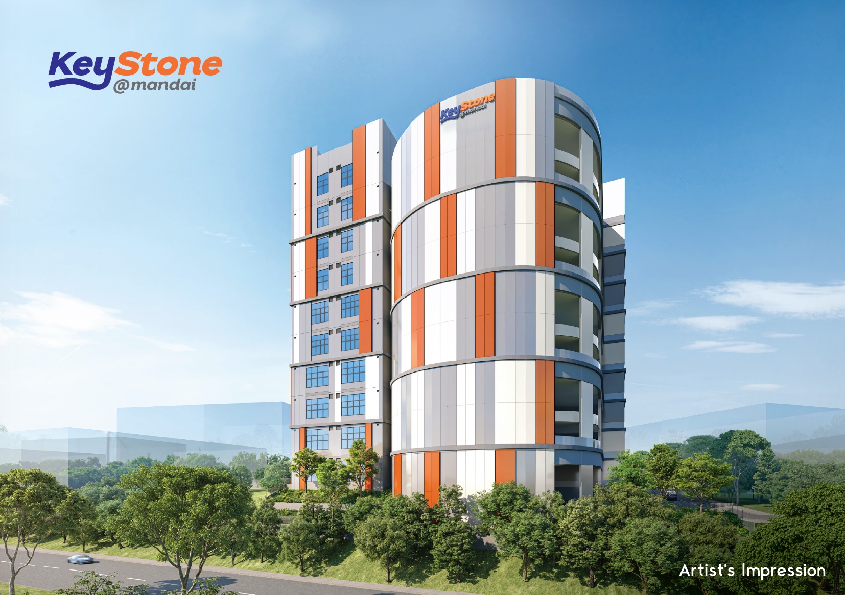 Keystone B2 Industry Mandai โ Building Facade