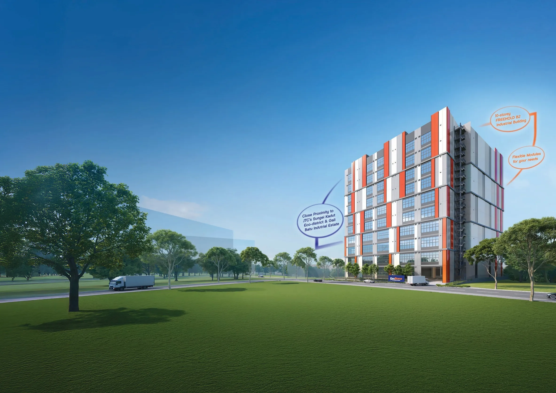 Keystone B2 Industry Mandai โ Building Facade