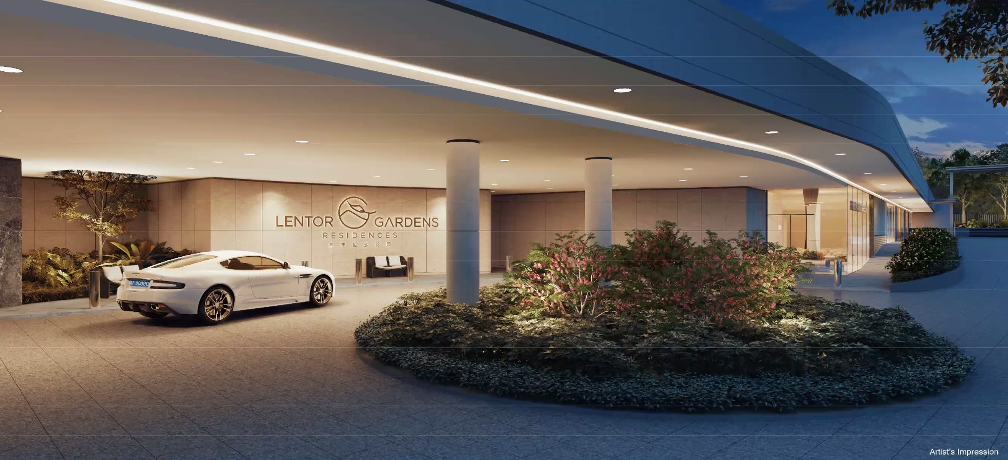 Lentor Gardens Residences – Dropoff