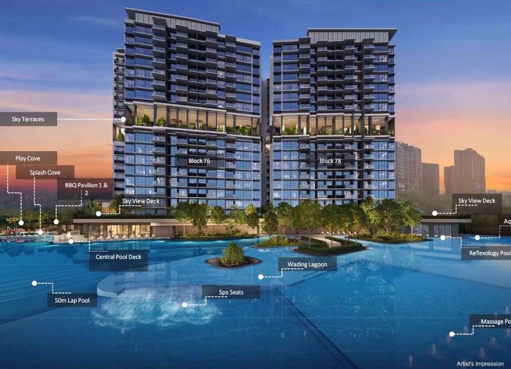 Lentor Gardens Residences – Lake Pool