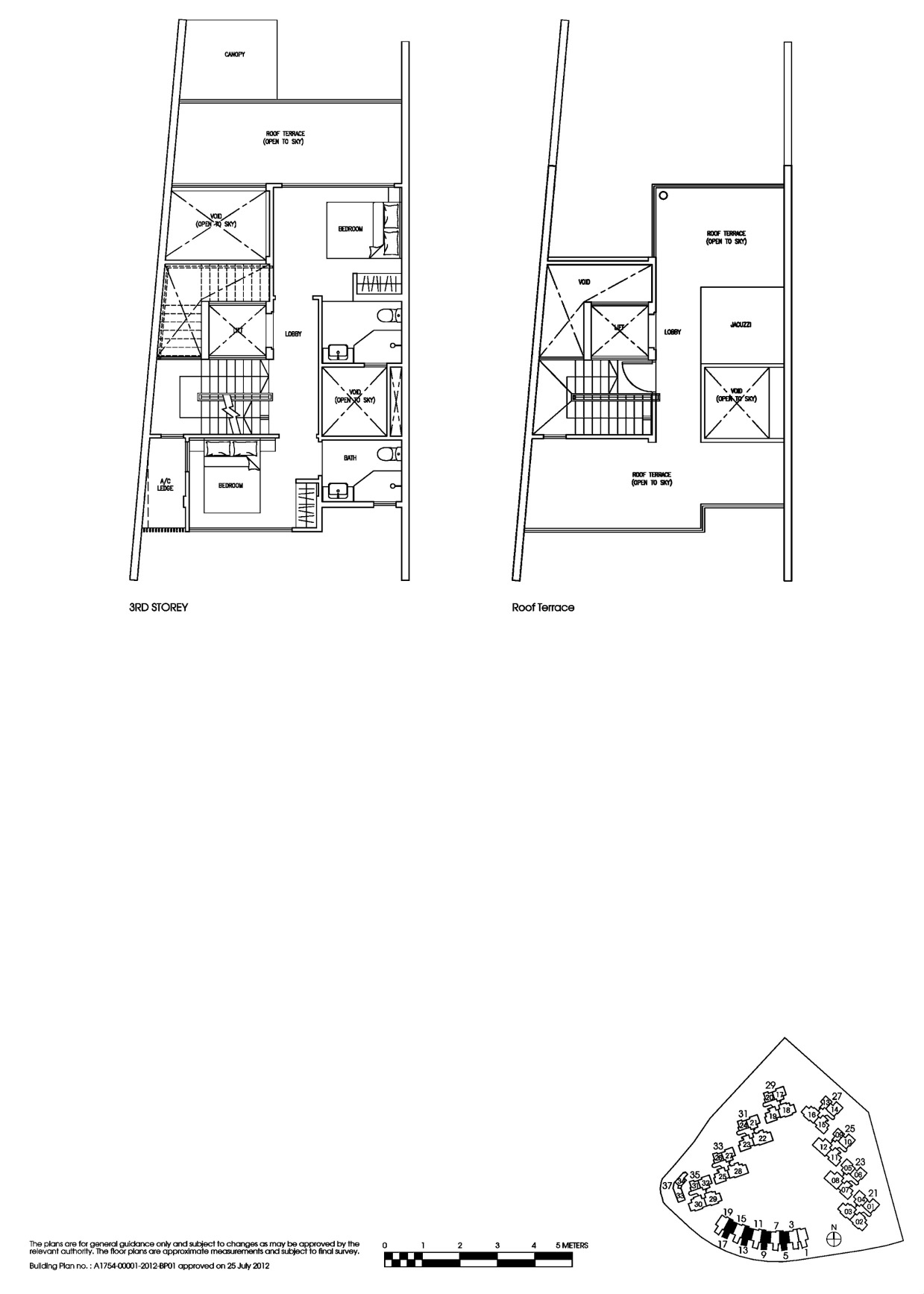 Skies Miltonia – Available Units 4BR Townhouse TH1 – Cont