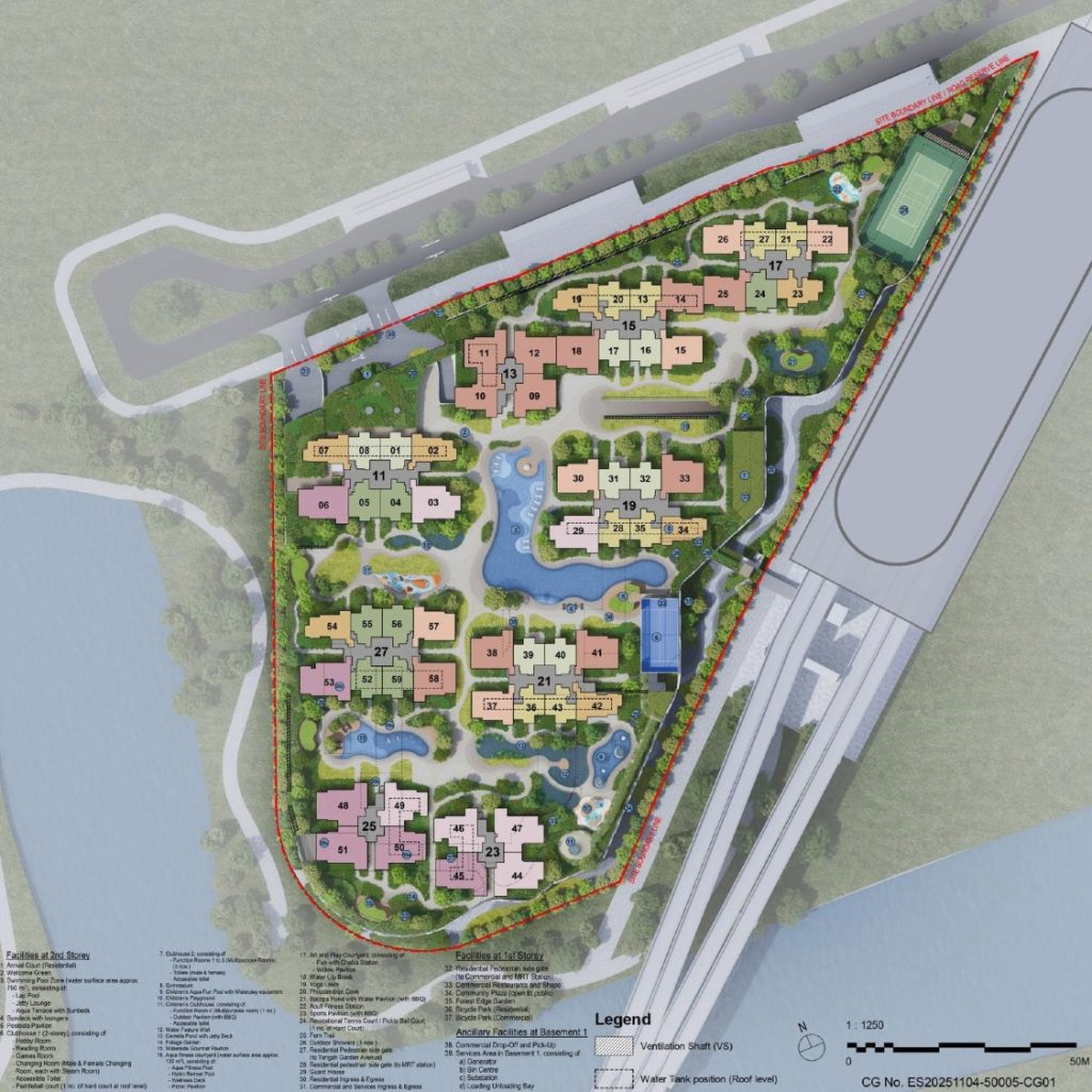 Tengah Garden Residences – Site Plan