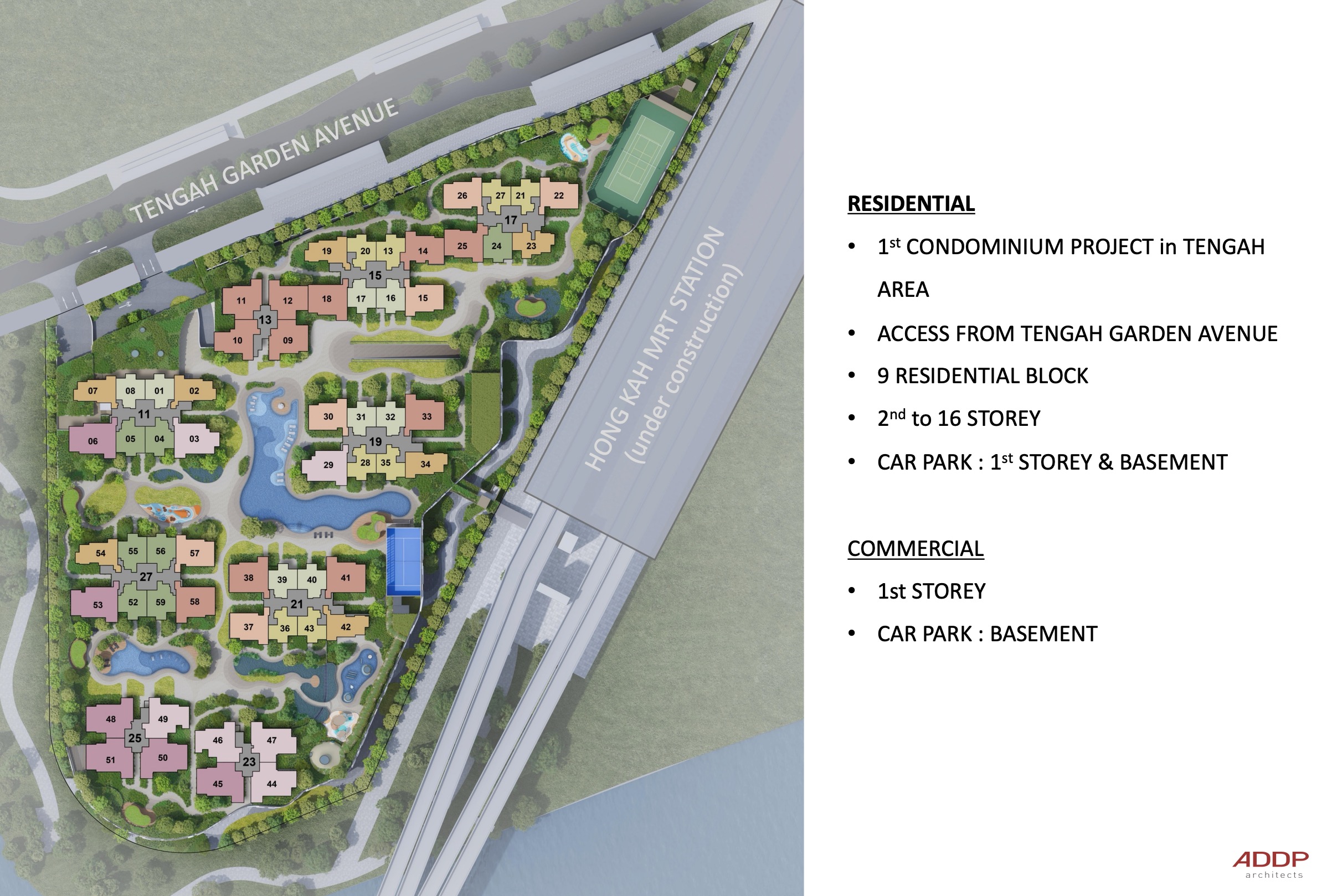 Tengah Garden Residences – Site Plan